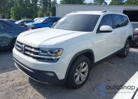 2019 Volkswagen Atlas 3.6L V6 Se W/Technology from USA, damaged, VIN 1V2WR2CA1KC518800